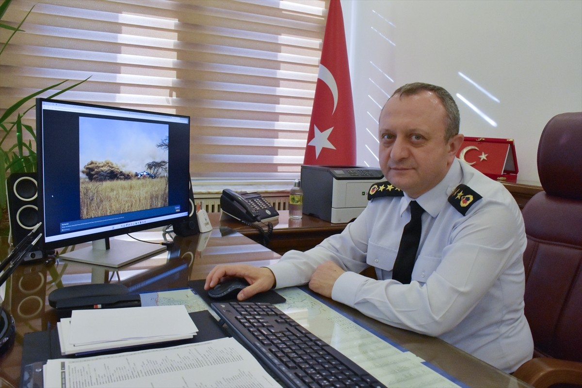 Ordu İl Jandarma Komutanı Kıdemli Albay Sadi Akman, Anadolu Ajansının (AA) gözünden 2024'e damga...