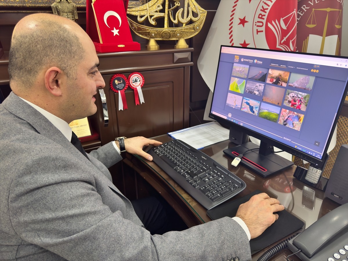 Osmaniye Cumhuriyet Başsavcısı Uygur Kaan Arısoy, Anadolu Ajansının (AA) gözünden 2024'e damga...