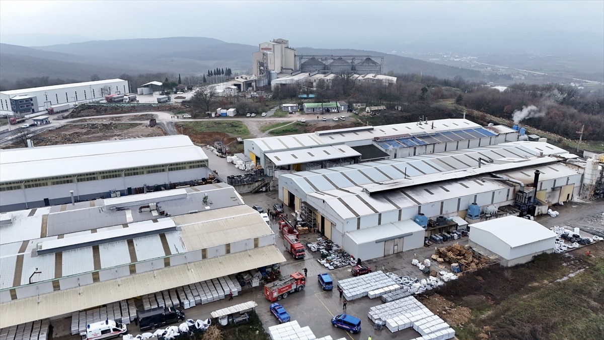 Sakarya'nın Söğütlü ilçesinde yalıtım fabrikasında çıkan yangında 2 işçi yaralandı, 2 işçi ise...