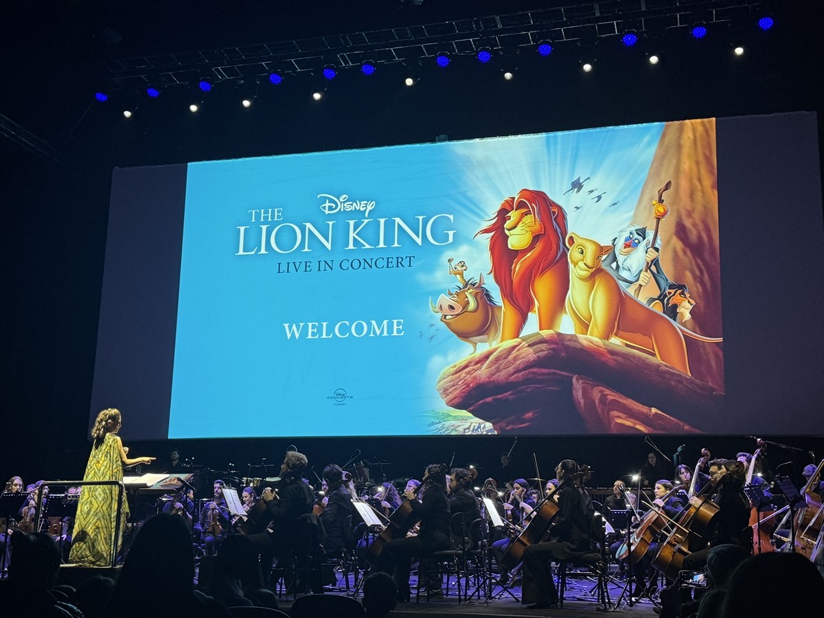 Sinema tarihinin sevilen animasyon filmlerinden "The Lion King" (Aslan Kral), canlı senfonik...