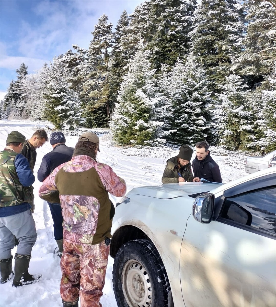 Sinop'ta, geçen yıl Doğa Koruma ve Milli Parklar 10. Bölge Müdürlüğü ekiplerince kaçak avcılık...