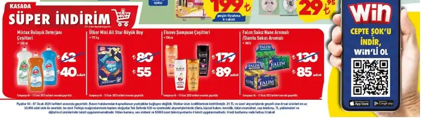 ŞOK Marketlerinde Deterjanlarda %35 İndirim Kampanyası Başladı