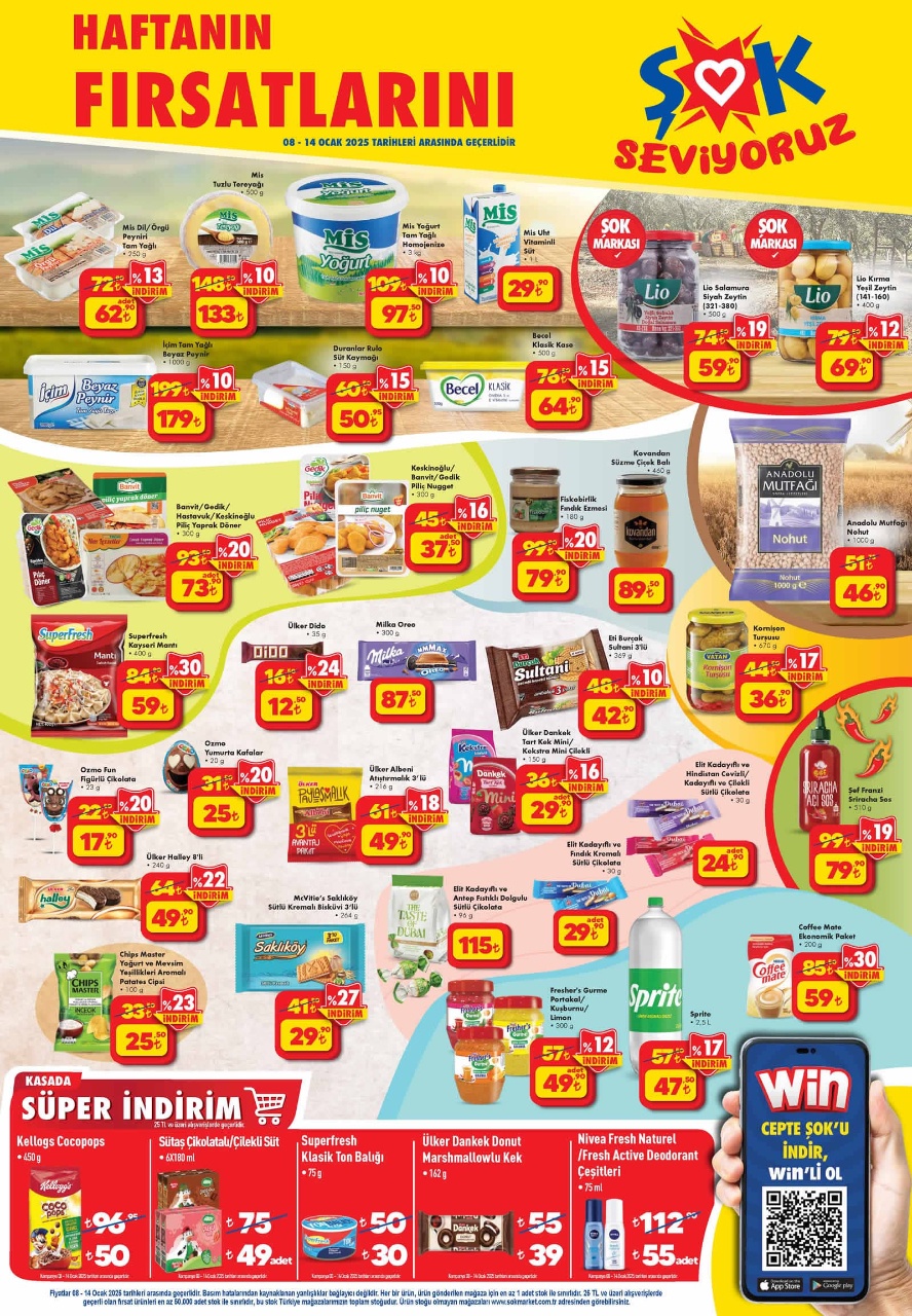 ŞOK'ta Kadınlar İçin Deterjanlarda Yüzde 25-30 İndirim Fırsatı