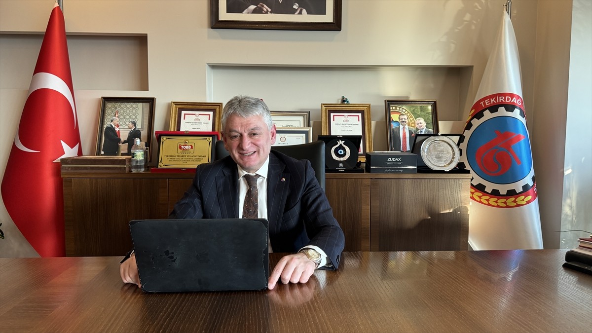 Tekirdağ Ticaret ve Sanayi Odası Başkanı Cengiz Günay, Anadolu Ajansının (AA) gözünden 2024'e...