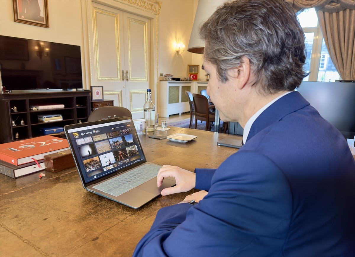 Türkiye'nin Londra Büyükelçisi Osman Koray Ertaş, Anadolu Ajansının (AA) gözünden 2024'e damga...