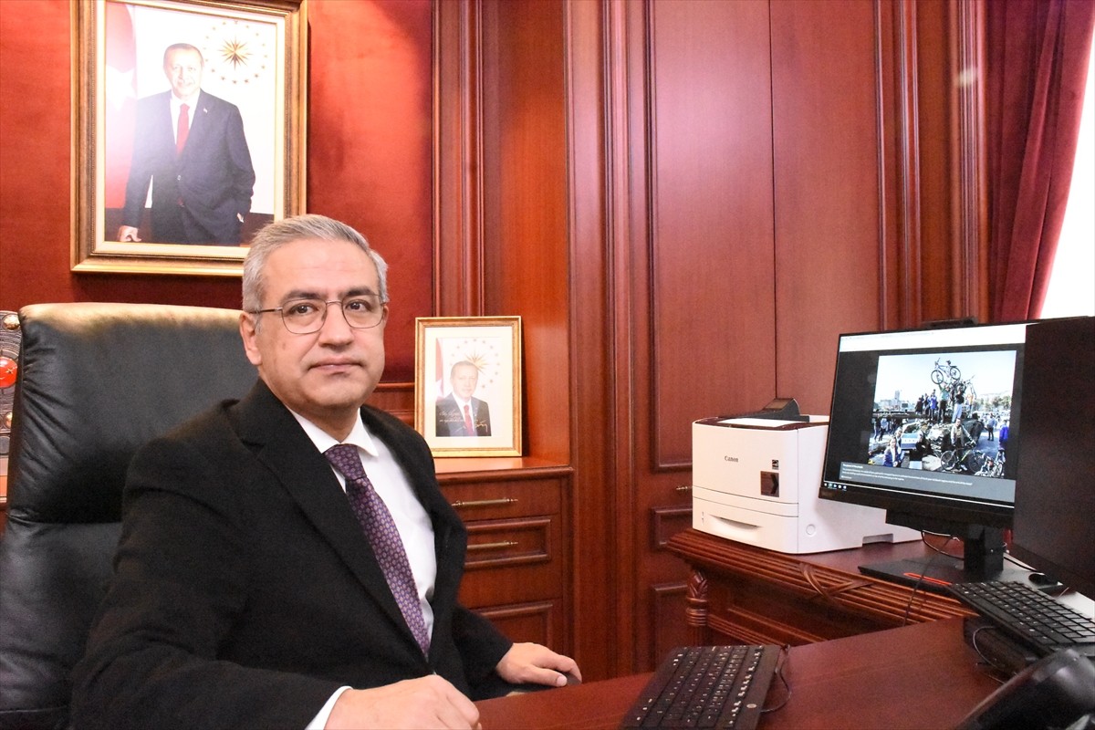 Türkiye'nin Taşkent Büyükelçisi Olgan Bekar, Anadolu Ajansının (AA) gözünden 2024'e damga vuran...