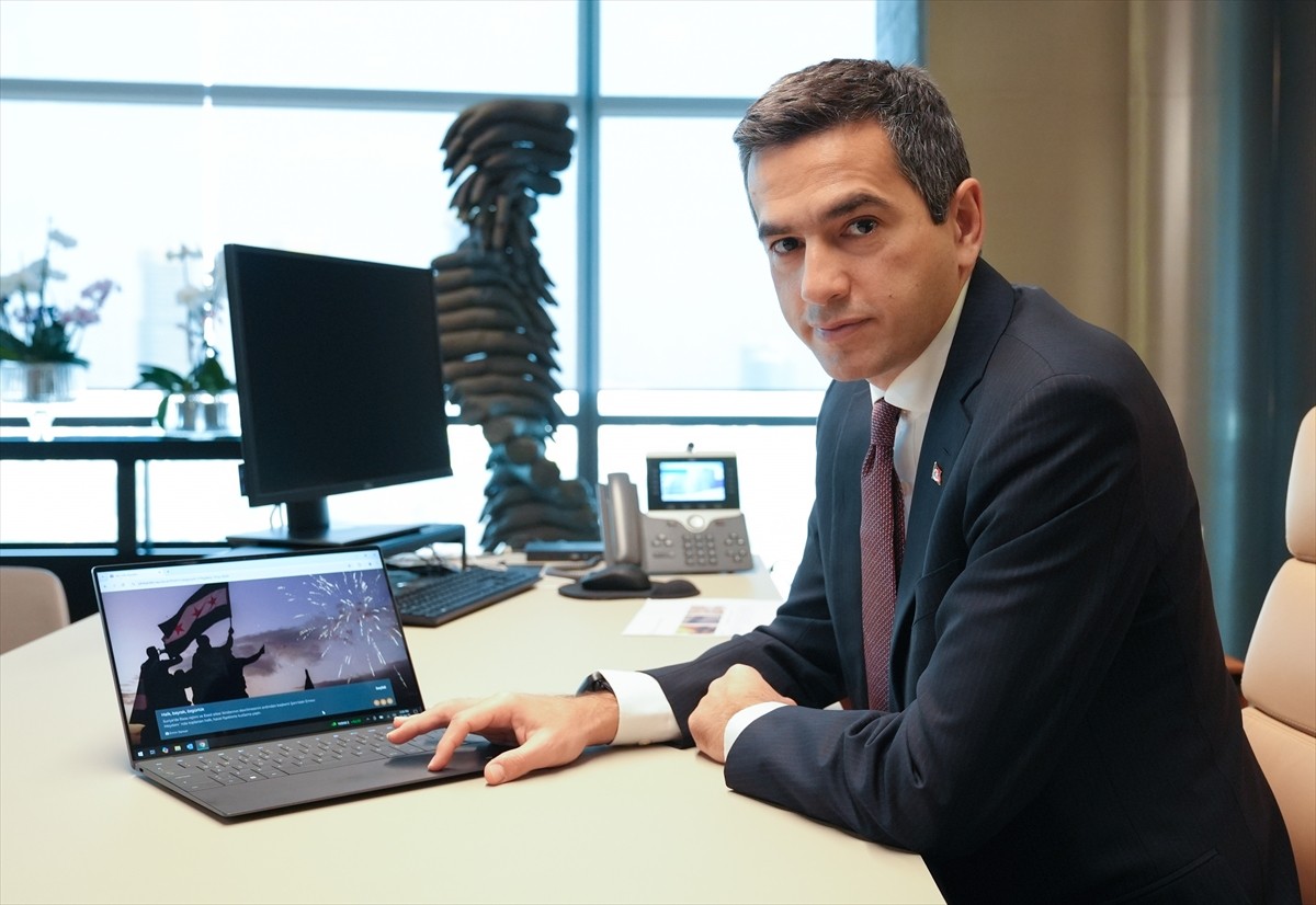 Türkiye İşveren Sendikaları Konfederasyonu (TİSK) Yönetim Kurulu Başkanı Özgür Burak Akkol, AA'nın...