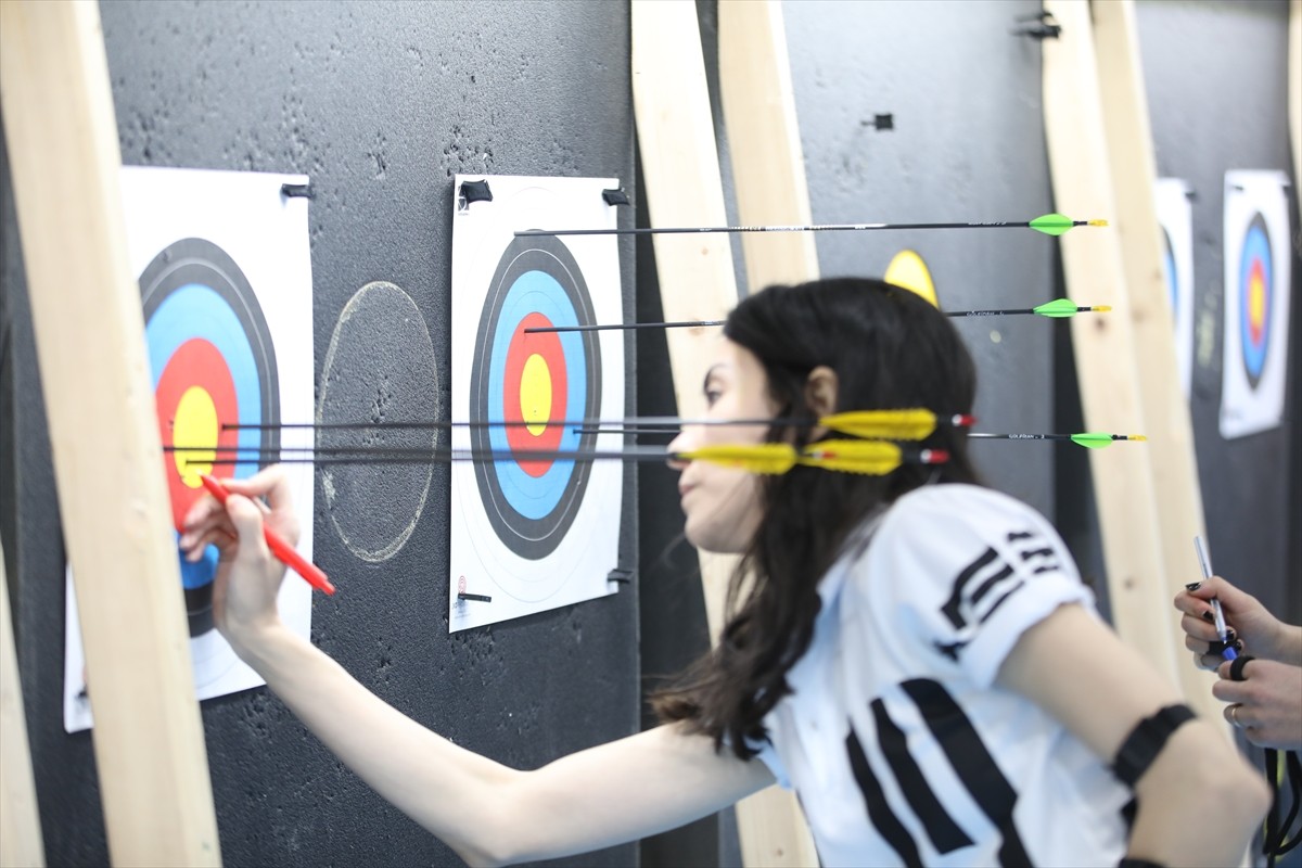 Türkiye Okçuluk Federasyonu, Samsun'da milli takım seçme yarışması düzenledi. lkadım Okçuluk...