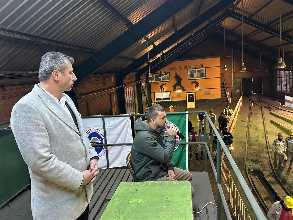 Türkiye Taşkömürü Kurumu (TTK) Kozlu Müessese Müdürlüğüne bağlı maden ocağında 7 Ocak 2013'te...