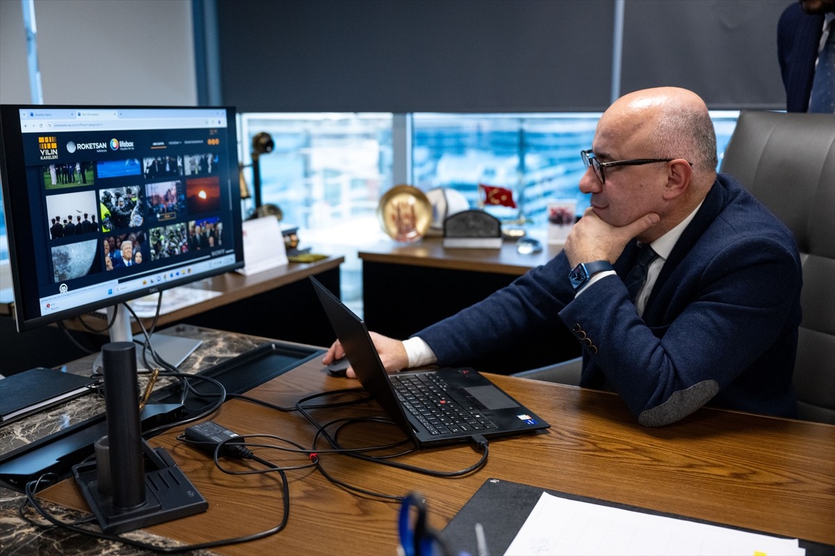  ULAK Haberleşme AŞ Genel Müdürü Ruşen Kömürcü, Anadolu Ajansının (AA) "Yılın Kareleri" oylamasına...