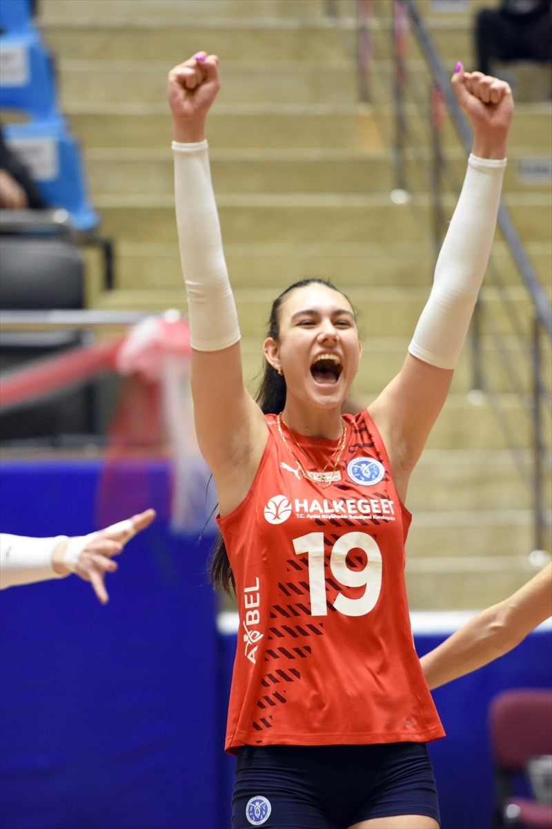 Vodafone Sultanlar Ligi'nin 18. haftasında Aydın Büyükşehir Belediyespor ile Beşiktaş takımları...