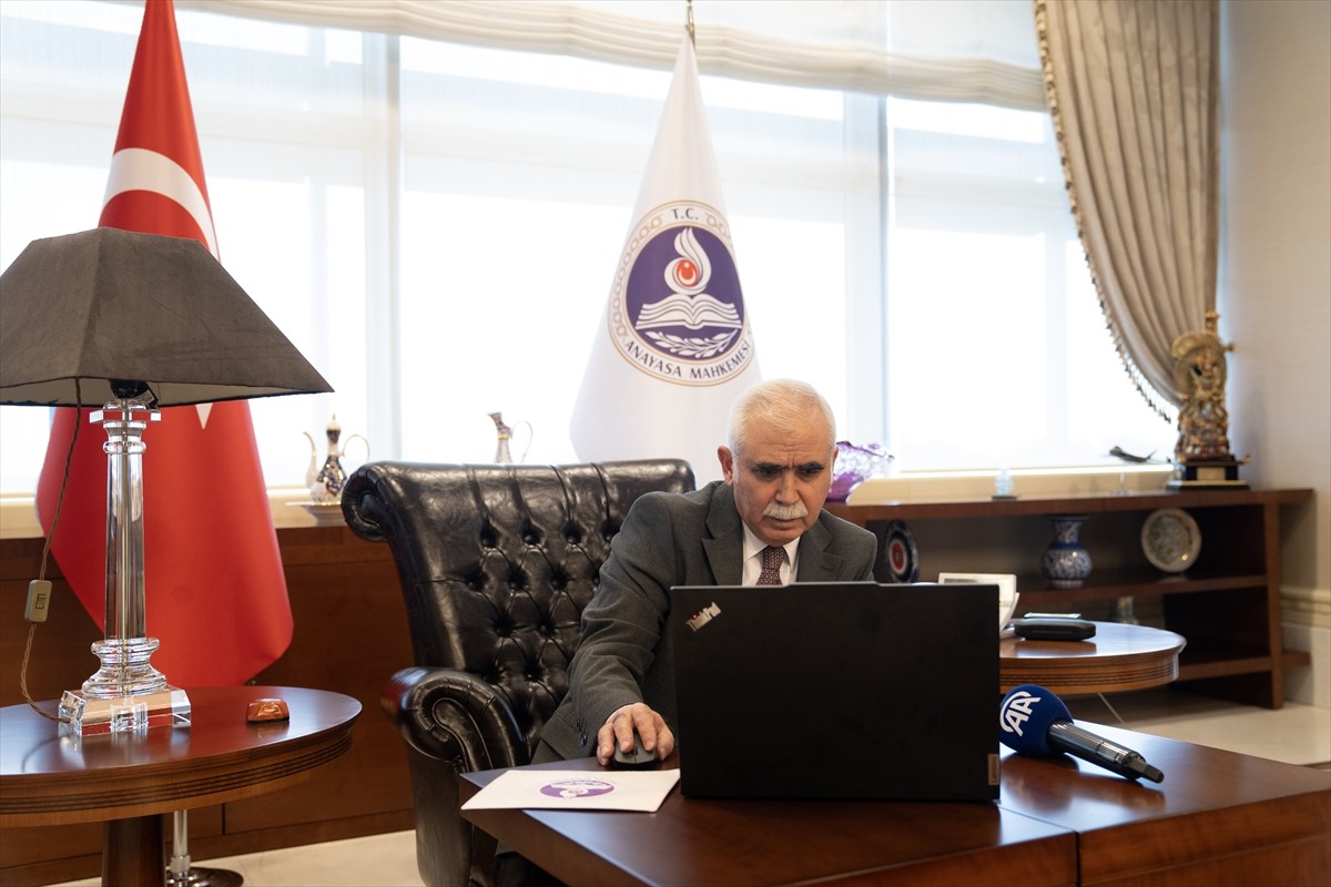 Anayasa Mahkemesi (AYM) Başkanı Kadir Özkaya, Anadolu Ajansı'nın (AA) gözünden 2024'e damga vuran...