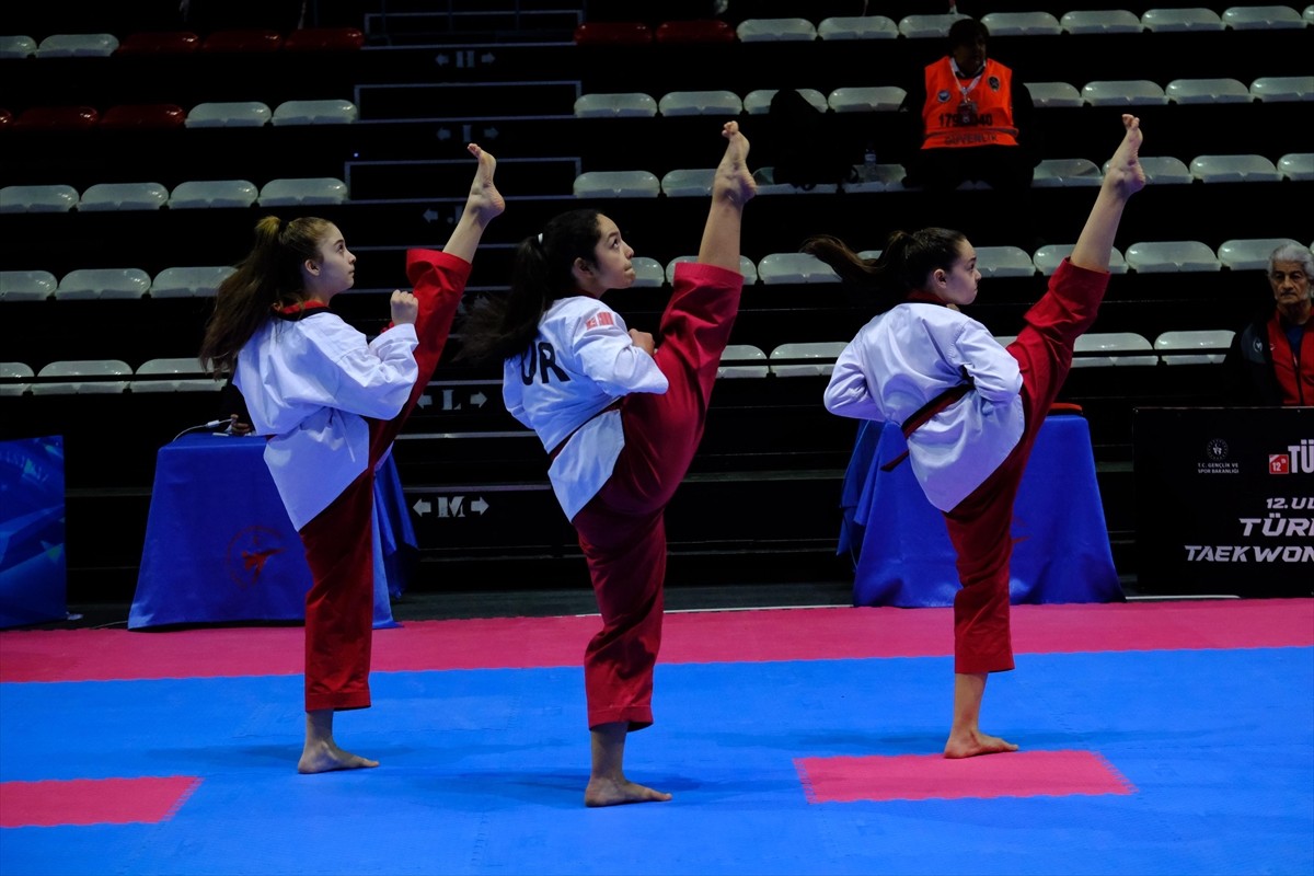 Antalya'da düzenlenen 12. Uluslararası Türkiye Açık Tekvando Turnuvası'nın (Türkiye Open 2025) son...