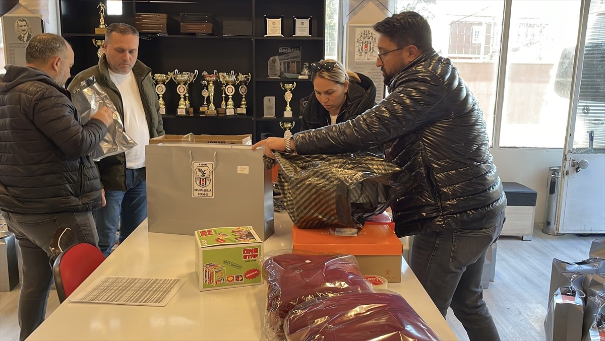 Aydın Beşiktaşlılar Derneği, Kahramanmaraş merkezli 6 Şubat depremlerinden etkilenen Hataylı...