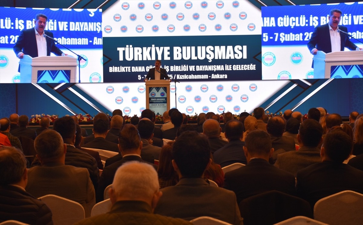 Birlik Haberleşme ve İletişim Çalışanları Sendikasının (Birlik Haber-Sen) Kızılcahamam'da bir...