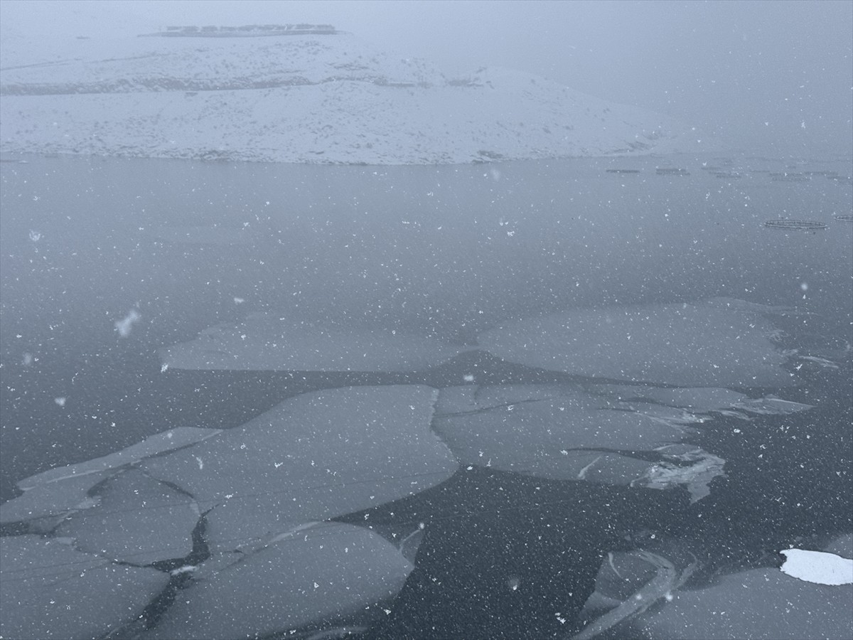 Çat Barajı'nın Adıyaman'ın Çelikhan ilçesinde kalan kısmında yer alan "yüzen adalar", bölgede...