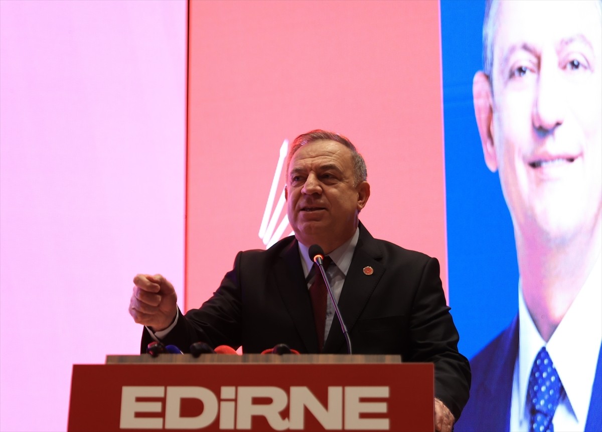 CHP Genel Başkan Yardımcısı Gökan Zeybek, Edirne Belediyesince Atatürk Kültür Merkezi ve Belediye...