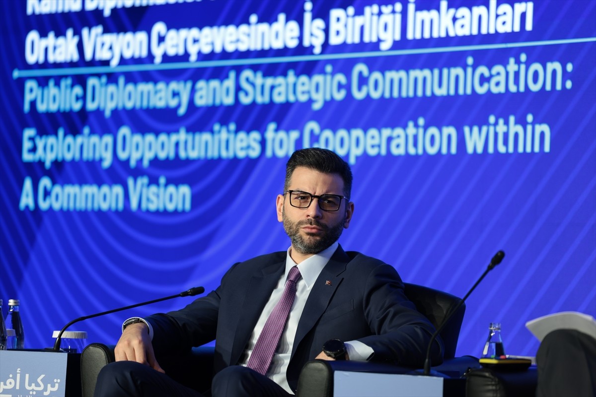 Cumhurbaşkanlığı İletişim Başkanlığı tarafından düzenlenen "Türkiye-Afrika Medya Forumu"nda kamu...