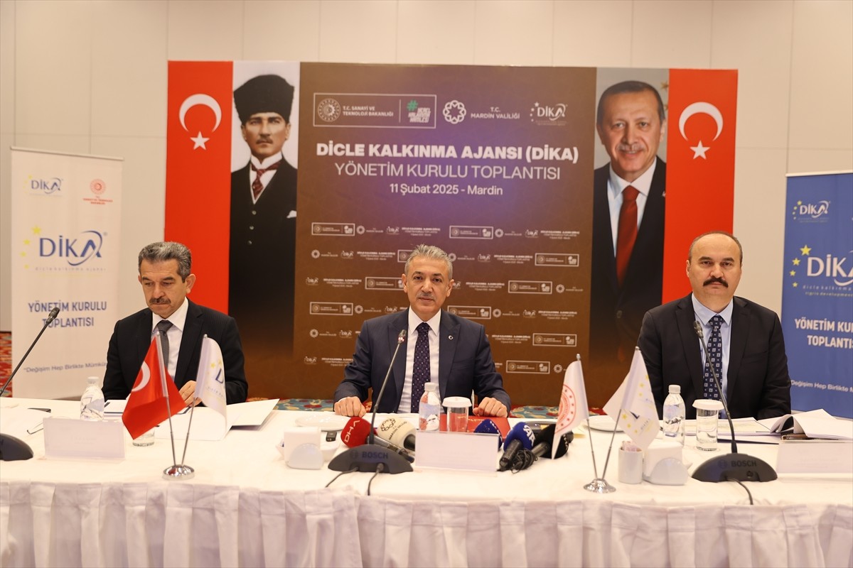 Dicle Kalkınma Ajansı (DİKA) Yönetim Kurulu Toplantısı Mardin'de yapıldı. Merkez Artuklu ilçesinde...