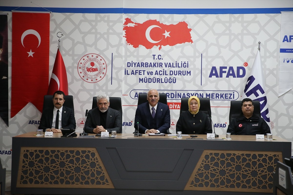 Diyarbakır Valiliğince 6 Şubat 2023'te meydana gelen Kahramanmaraş merkezli depremlerin ikinci...