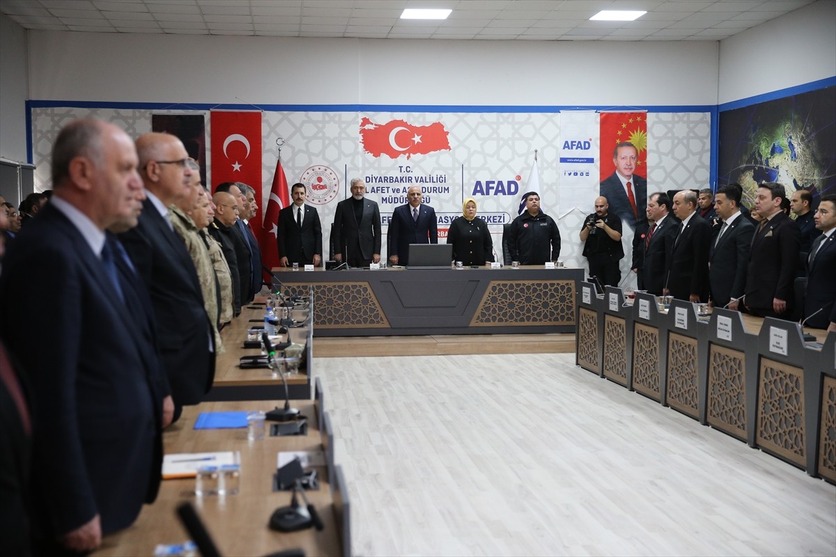 Diyarbakır Valiliğince 6 Şubat 2023'te meydana gelen Kahramanmaraş merkezli depremlerin ikinci...