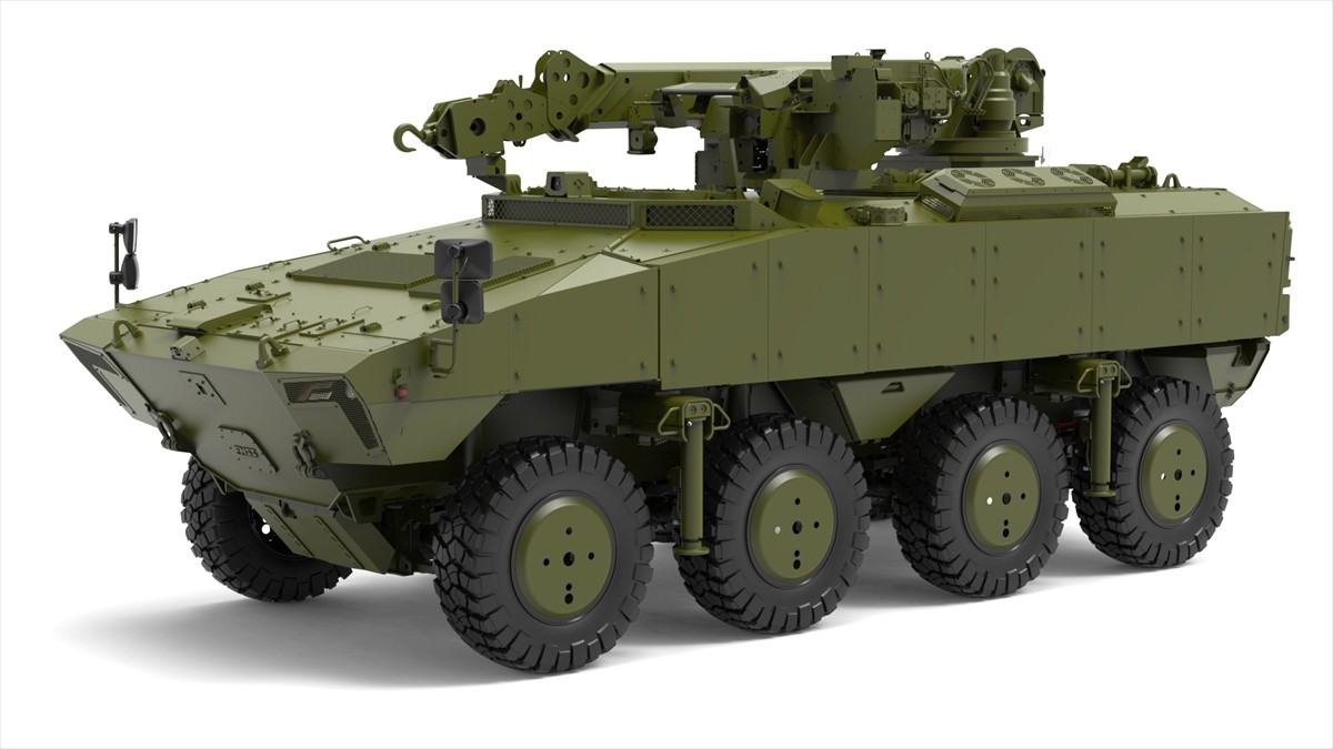 FNSS tarafından geliştirilen PARS ALPHA 6x6 ve 8x8 yeni nesil zırhlı araçlar, ilk görevinde Kara...