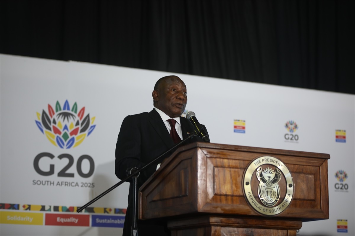 G20 Dışişleri Bakanları Birinci Toplantısı, Güney Afrika Cumhuriyeti'nin Johannesburg şehrinde...