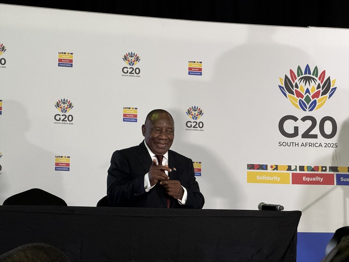 G20 Dışişleri Bakanları Birinci Toplantısı, Güney Afrika Cumhuriyeti'nin Johannesburg şehrinde...