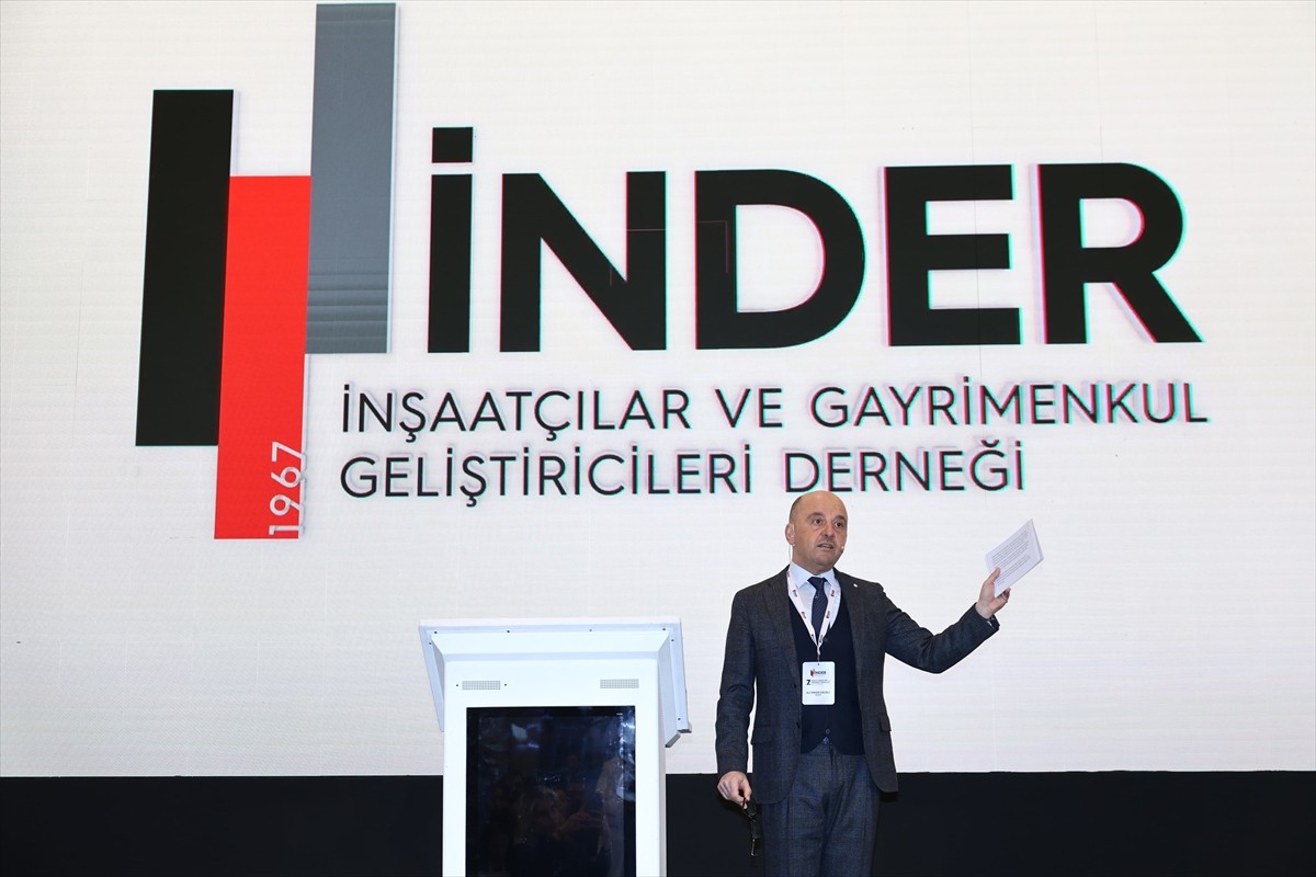 İnşaatçılar ve Gayrimenkul Geliştiricileri Derneği (İNDER) tarafından düzenlenen "İnşaat...
