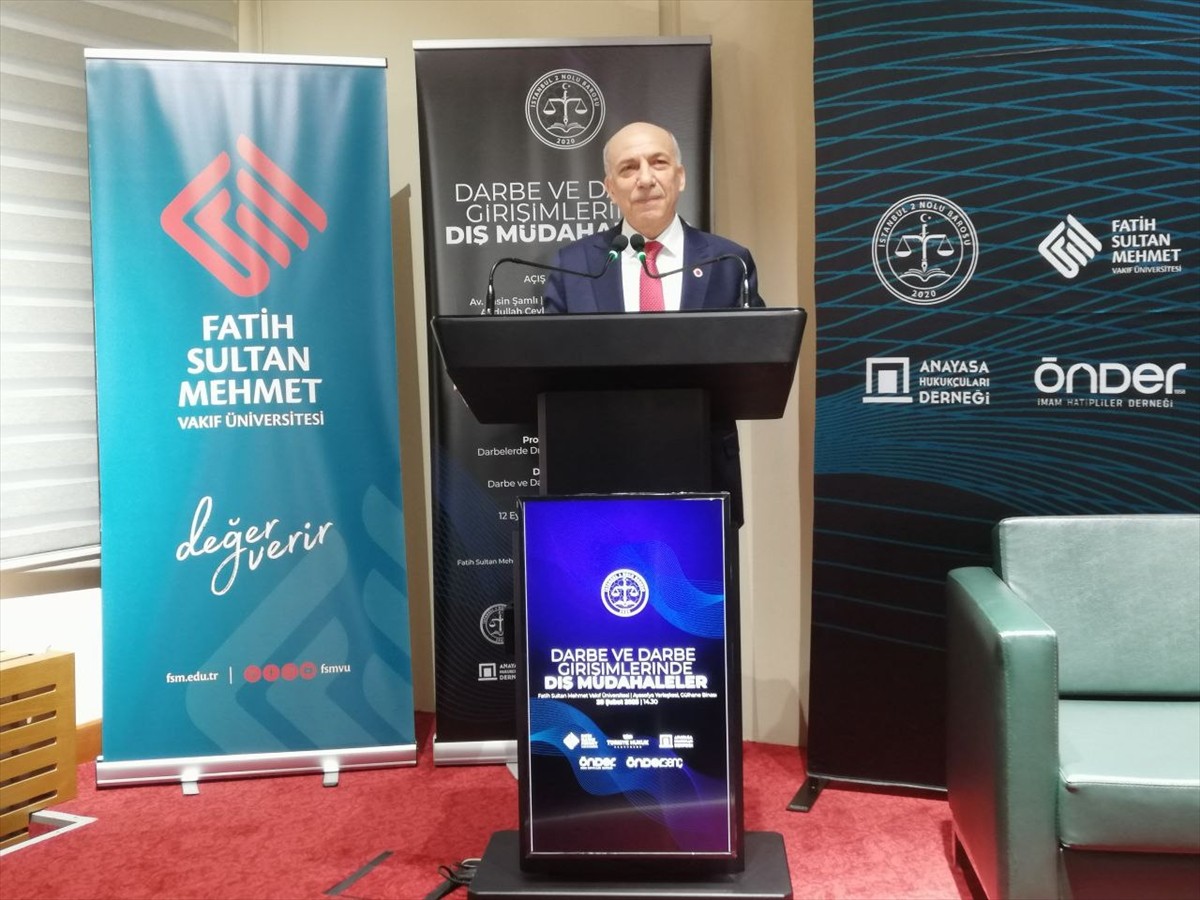 İstanbul'da 28 Şubat postmodern darbesinin yıl dönümünde "Darbe ve Darbe Girişimlerinde Dış...