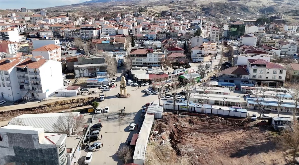  Kahramanmaraş merkezli 6 Şubat 2023'teki depremlerden etkilenen Adıyaman'ın Gölbaşı ilçesinde...