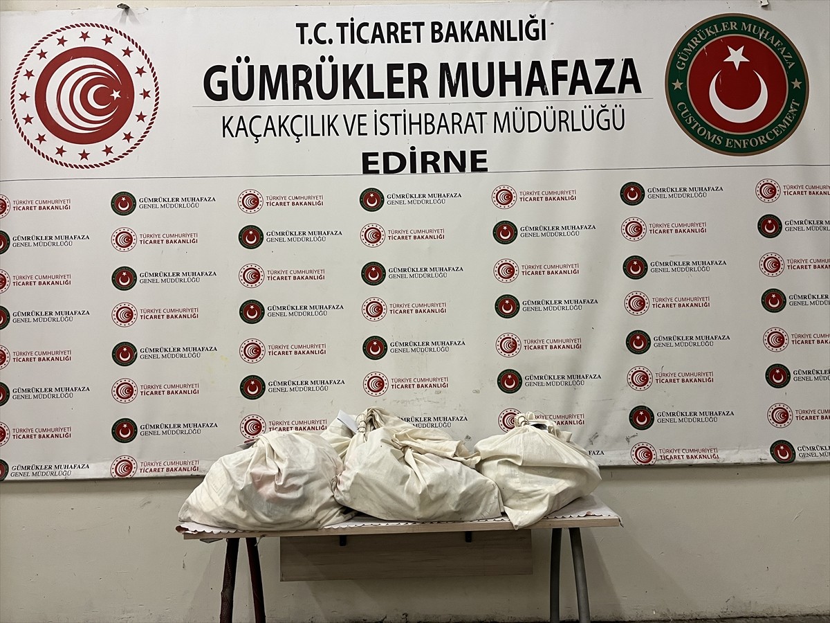 Kapıkule Sınır Kapısı'nda tırda 67 kilogram uyuşturucu ele geçirildi, tır sürücüsü...