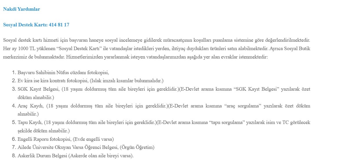 Karabağlar Belediyesi'nden Dar Gelirli Ailelere Sosyal Destek Kartı Desteği