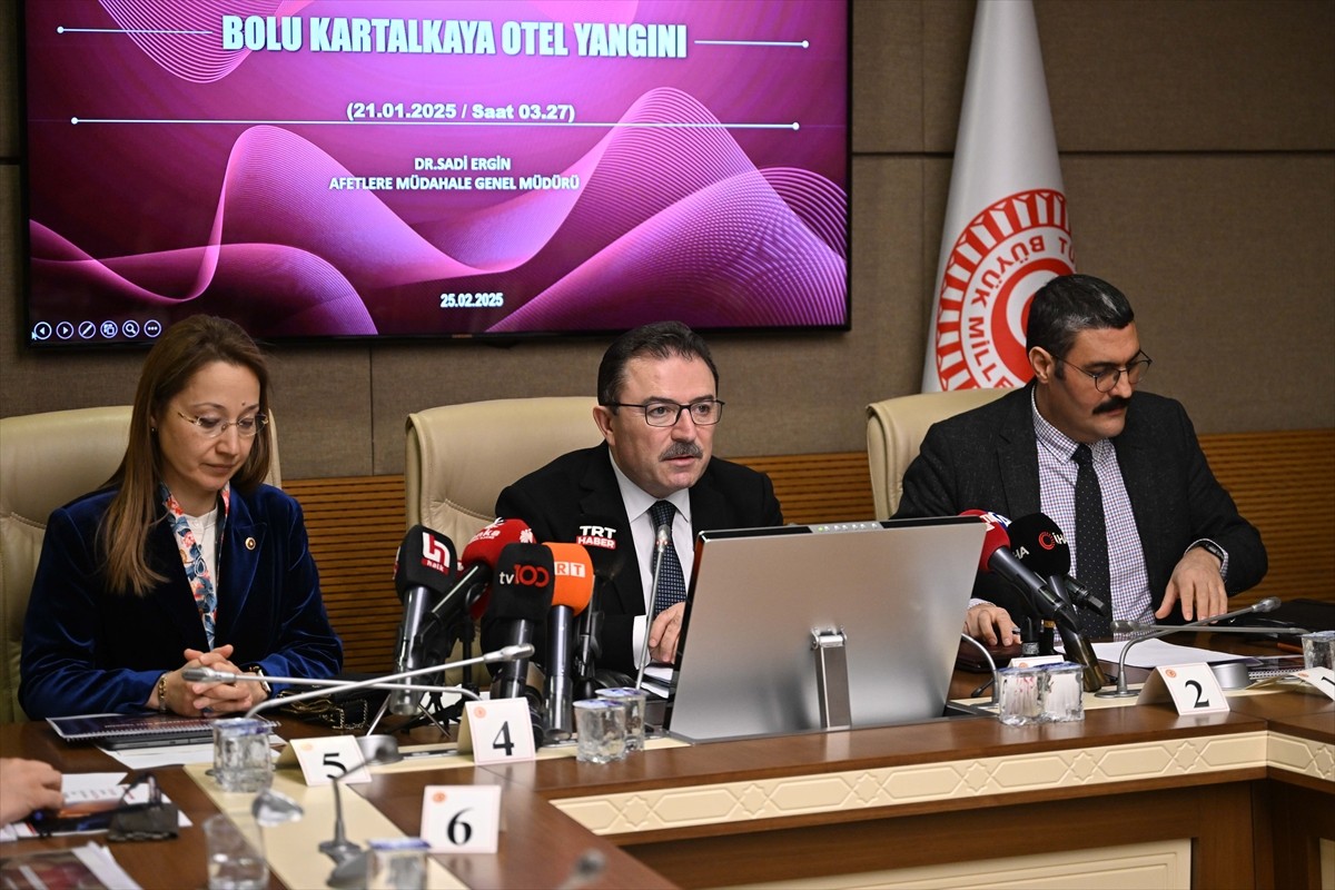 Kartalkaya Kayak Merkezi'ndeki Otel Yangınını Araştırma Komisyonu Başkanı ve AK Parti Erzurum...