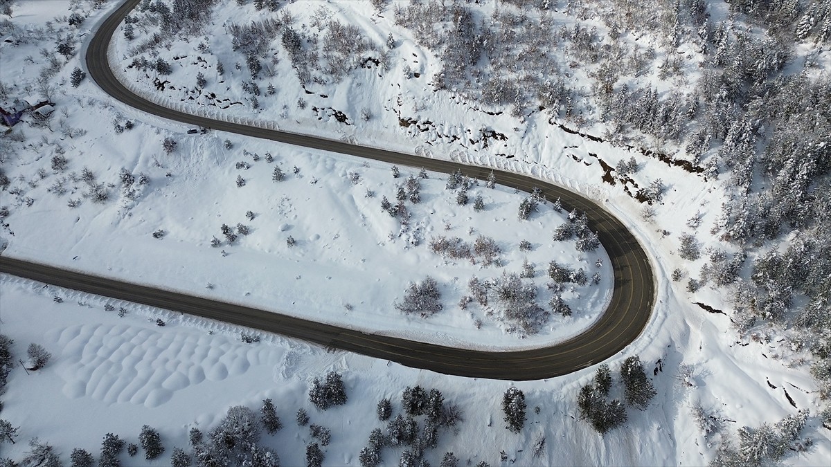 Kastamonu'da ormanlarındaki zengin bitki örtüsü, florası ve kanyonlarıyla ilgi çeken Küre Dağları...