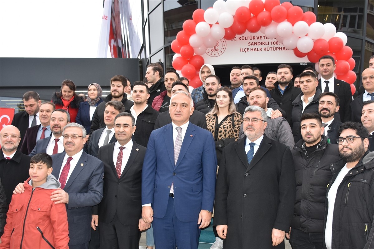 Kültür ve Turizm Bakanı Mehmet Nuri Ersoy, programları kapsamında geldiği Afyonkarahisar'da Kent...