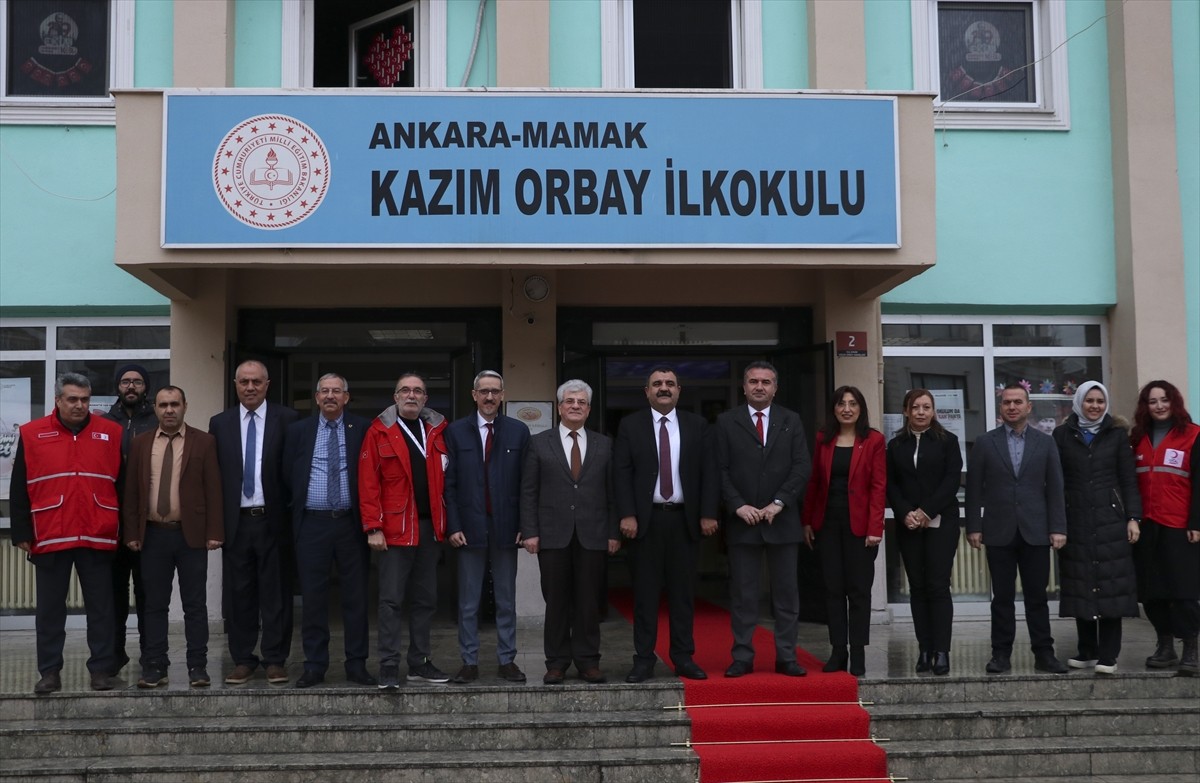Mamak İlçe Milli Eğitim Müdürlüğü ve Türk Kızılayı Mamak Şubesi tarafından, "Okulumda KANpanya...