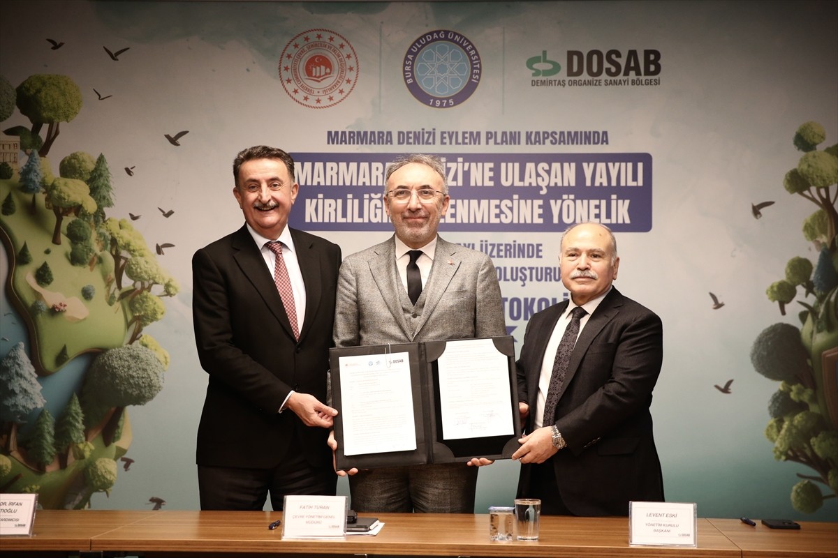 Marmara Denizi Eylem Planı kapsamında, Marmara Denizi'ndeki kirliliğin önlenmesine yönelik Bursa...