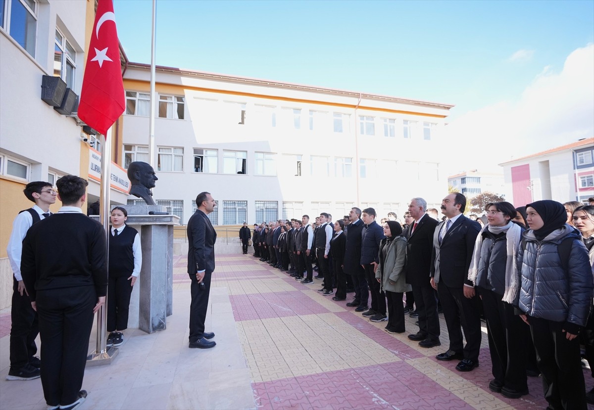 Milli Eğitim Bakanı Yusuf Tekin, Aksaray'da Uluırmak Mesleki ve Teknik Anadolu Lisesinde...