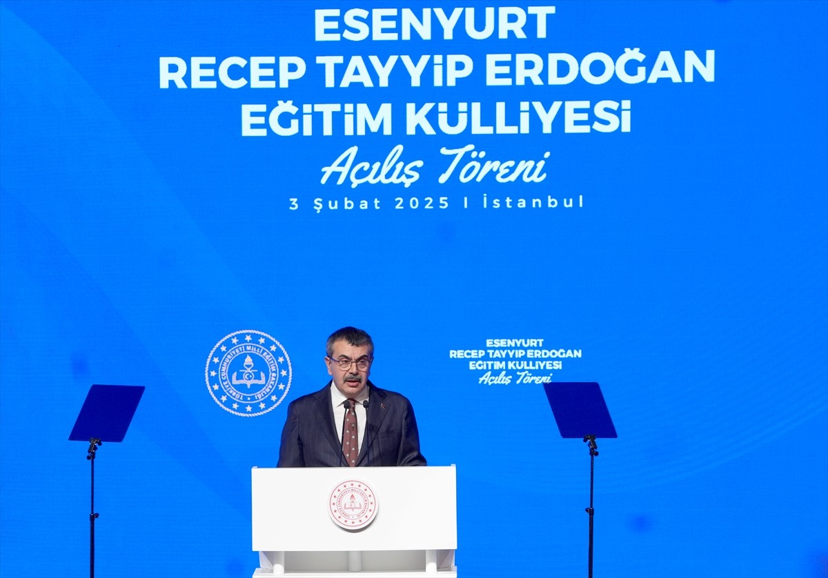 Milli Eğitim Bakanı Yusuf Tekin, Cumhurbaşkanı Recep Tayyip Erdoğan'ın da katıldığı, Esenyurt...