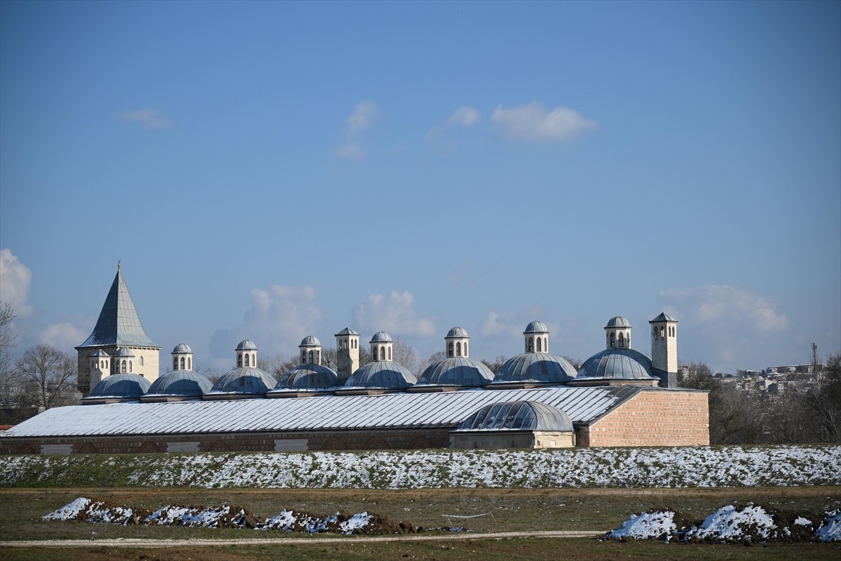 Milli Saraylar Başkanlığı tarafından Edirne Sarayı'nın ihyası kapsamında başlatılan çalışmalar...
