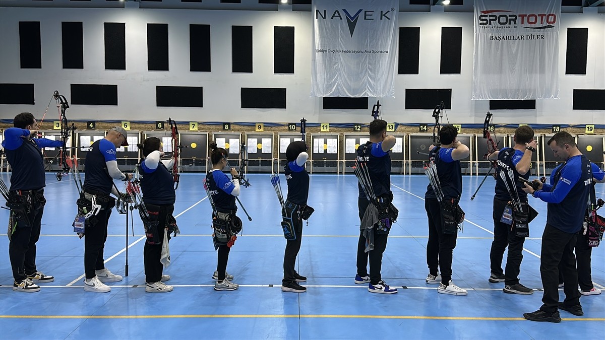 Salon Okçuluk Avrupa Şampiyonası'nda Türkiye'yi temsil edecek 36 milli sporcu, Samsun'da...