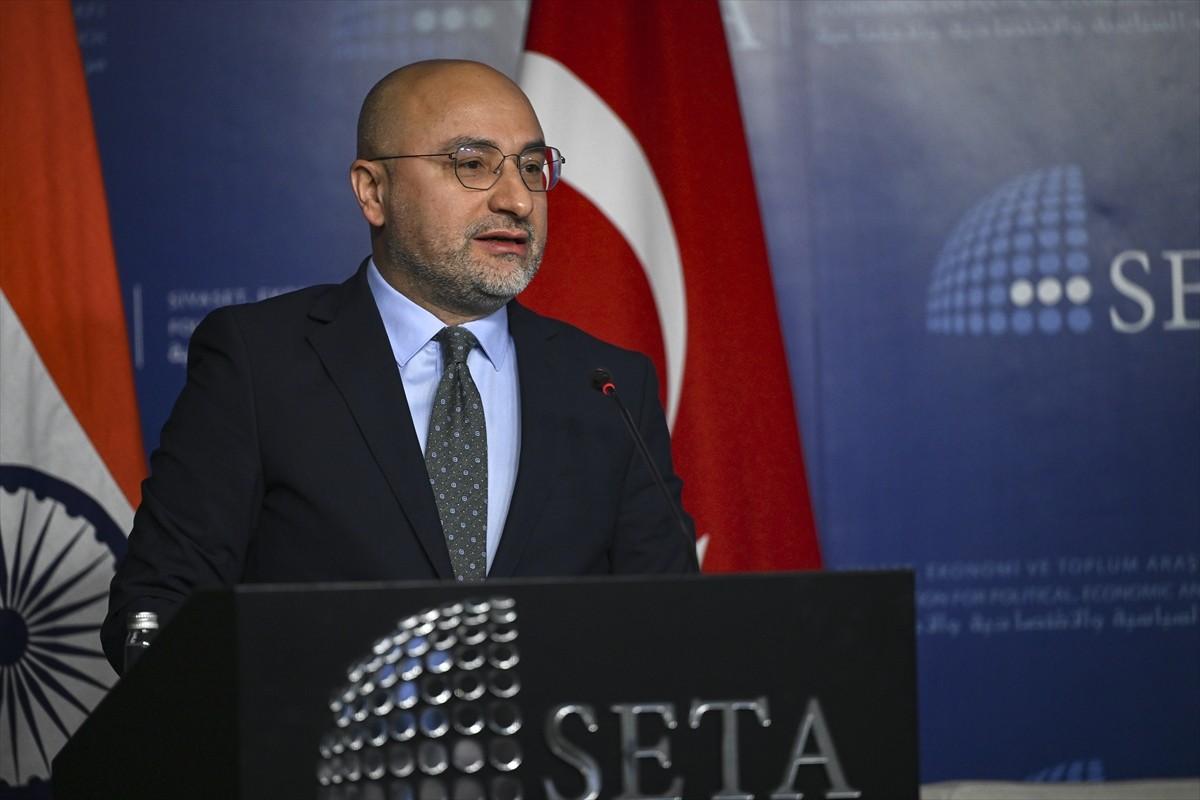 Siyaset, Ekonomi ve Toplum Araştırmaları Vakfı (SETA) tarafından Ankara'da "Türkiye-Hindistan...
