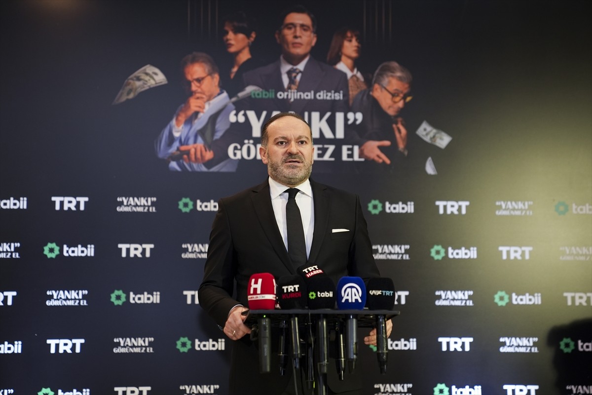 TRT Genel Müdürü Mehmet Zahid Sobacı, TRT Tabii'nin yeni dizisi "Yankı" Görünmez El'in Haliç...