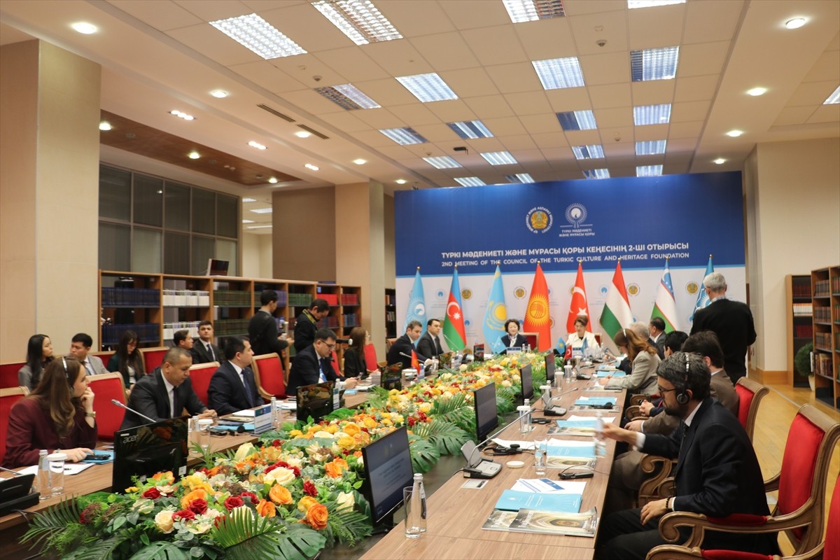 Türk Kültür ve Miras Vakfı Konseyi 2'nci Toplantısı, Kazakistan'ın başkenti Astana'da yapıldı....