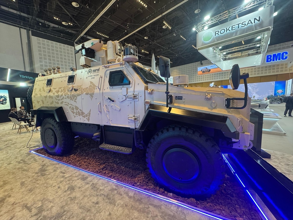 Türk savunma sanayisi bünyesinde geliştirilen en yeni zırhlı araçlardan Ejder Yalçın'ın uzatılmış...