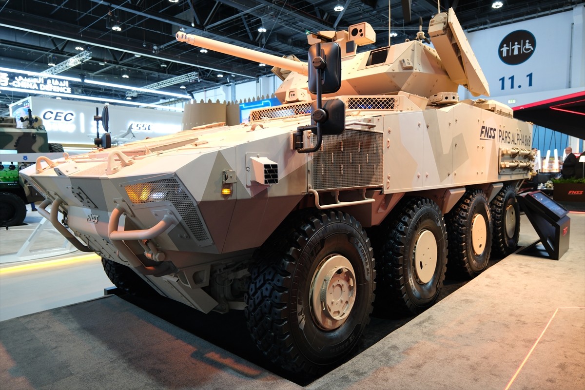 Türk savunma sanayisinin en yeni 8x8 zırhlı muharebe aracı PARS ALPHA, sahip olduğu 5. nesil...