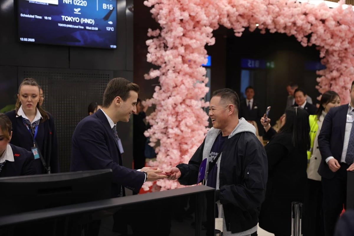 Turkish Ground Services (TGS) Yer Hizmetleri AŞ, İstanbul uçuşlarını başlatan Japonya'nın önde...