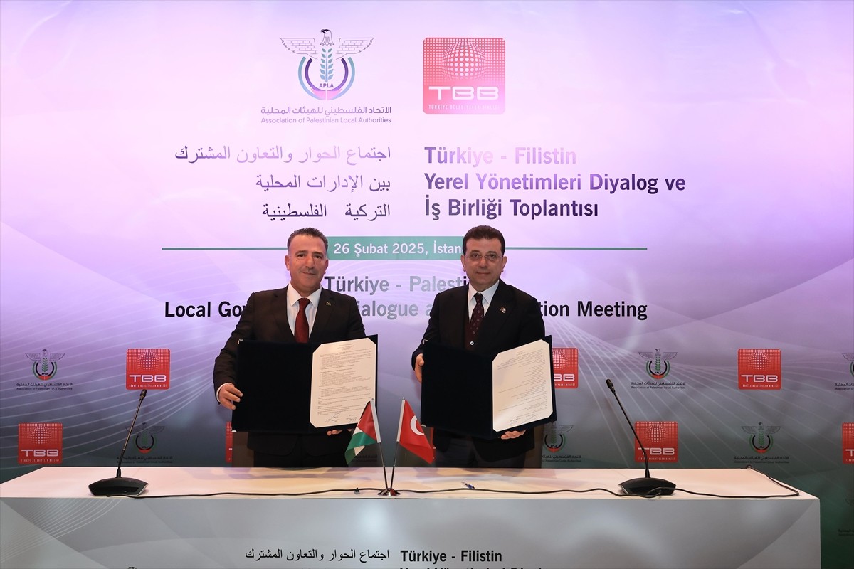 Türkiye Belediyeler Birliği (TBB) ve Filistin Yerel Yönetimler Birliği (APLA) arasında iki ülkenin...