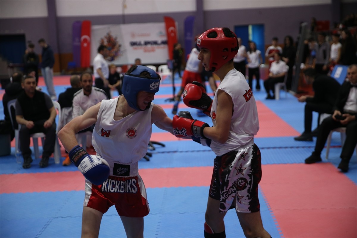Türkiye Okul Sporları Gençler Kick Boks Şampiyonası; Gençlik ve Spor Bakanlığı Okul Sporları Daire...